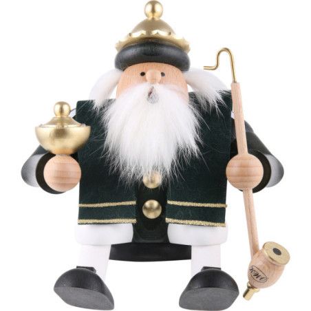 Räuchermännchen König Balthasar - Kantenhocker - 17 cm