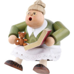 Räuchermännchen Märchentante - Kantenhocker - 16 cm