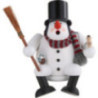 Smoker - Snowman - 17 cm / 7 inch