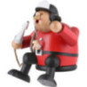 Räuchermännchen Feuerwehrmann - Kantenhocker - 15 cm