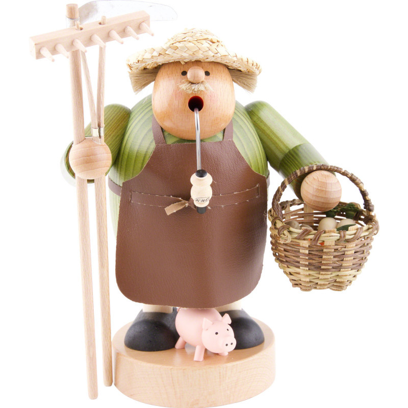 Räuchermännchen Bauer - 18 cm