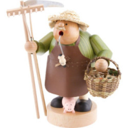 Räuchermännchen Bauer - 18 cm