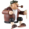 Smoker - Grandfather - Shelf Sitter - 15 cm / 6 inch