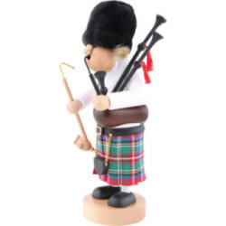 Smoker - Scotsman with Bagpipe - 29 cm / 11.4 inch