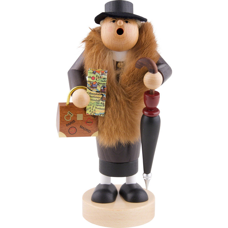 Räuchermännchen Reisetante - 26 cm