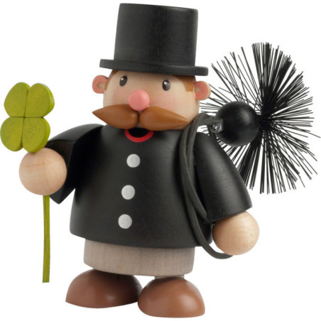 Räuchermännchen Schornsteinfeger - 10 cm
