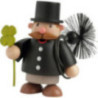 Räuchermännchen Schornsteinfeger - 10 cm