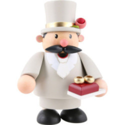 Räuchermännchen Bräutigam - 10 cm