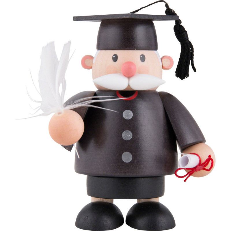 Räuchermännchen Doktorand - 10 cm