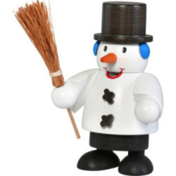 Räuchermännchen Schneemann - 10 cm