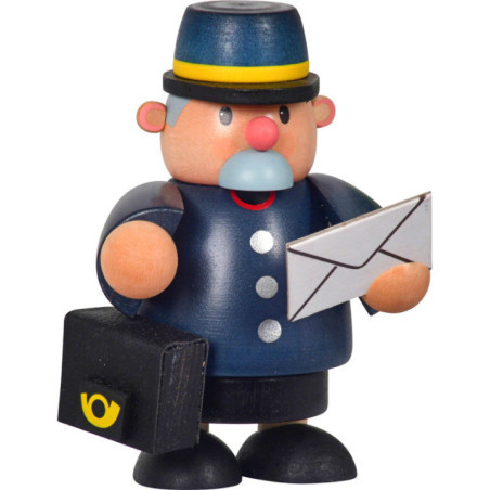 Räuchermännchen Postbote - 10 cm