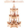3-stöckige Pyramide Christi Geburt - 42 cm