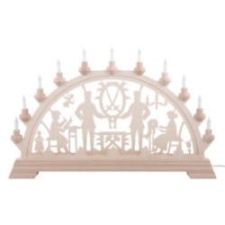 Schwibbogen Erzgebirge - 65x40 cm