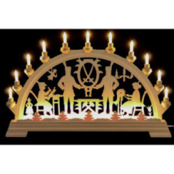 Candle Arch - Erzgebirge - 64x40 cm/26x16 inch