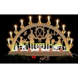 Candle Arch - Erzgebirge - 64x40 cm/26x16 inch