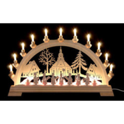 Candle Arch - Church of Seiffen - 65x40cm/26x16 inch