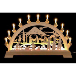 Candle Arch - Nativity - 65x40cm/26x16 inch
