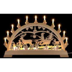 Candle Arch - Christmascountry - 65x40 cm/26x16 inch