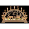 Candle Arch - Christmascountry - 65x40 cm/26x16 inch