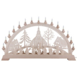 Candle Arch - Church of Seiffen - 84x49 cm/33x19 inch
