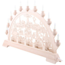 Candle Arch - Christmas Fair - 65x40 cm / 26x16 inch
