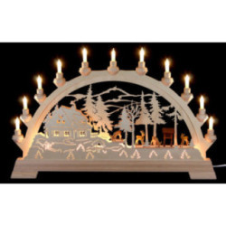 Candle Arch - Deer - 65x40 cm / 26x16 inch