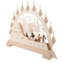Candle Arch - Forest House - 65x40 cm / 26x16 inch