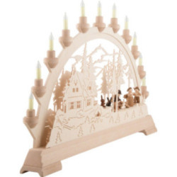 Candle Arch - Forest House - 65x40 cm / 26x16 inch