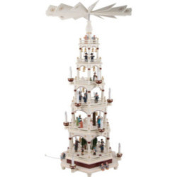 6-Tier Pyramid - Silent Night - 106 cm / 42 inch