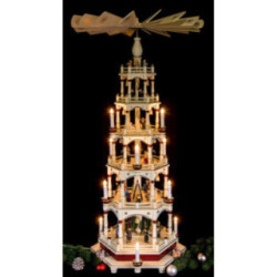 6-stöckige - Pyramide Stille Nacht - 106 cm