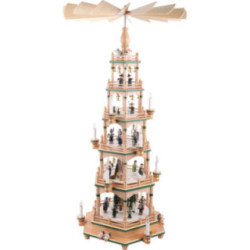 6-Tier Pyramid - Paradise - 106 cm / 42 inch