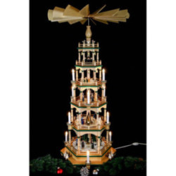 6-stöckige Pyramide Paradies - 106 cm