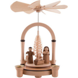 1-Tier Pyramid - Nativity - 23 cm / 8 inch