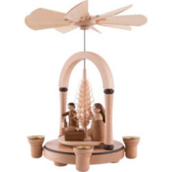 1-stöckige Pyramide Christi Geburt - 23 cm