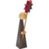 Figurine Caroler with Star - 11 cm / 4 inch