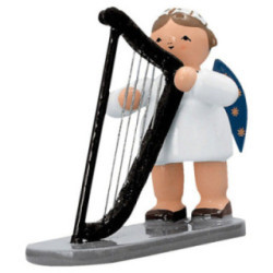 Engel mit Harfe - 5 cm