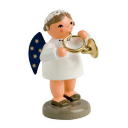 Engel mit Waldhorn - 5 cm