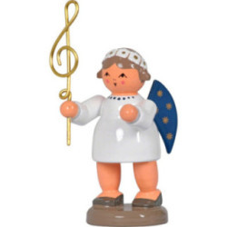 Engel mit Notenschlüssel - 5 cm