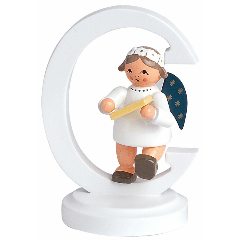Angel Letter "C" - 7 cm / 2.8 inch