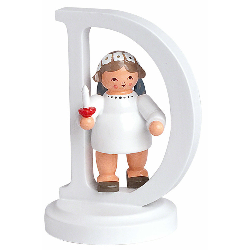 Angel Letter "D" - 7 cm / 2.8 inch