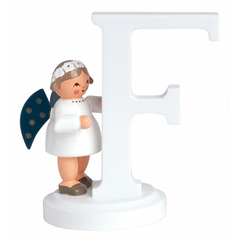 Engelbuchstabe "F" - 7 cm