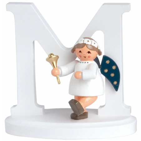 Angel Letter "M" - 7 cm / 2.8 inch