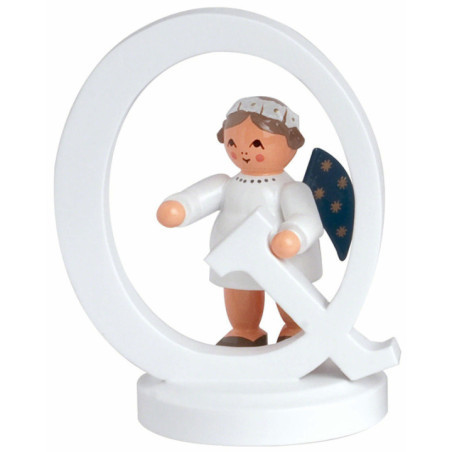 Angel Letter "Q" - 7 cm / 2.8 inch