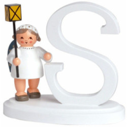 Angel Letter "S" - 7 cm / 2.8 inch