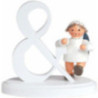 Angel Letter "&" - 7 cm / 2.8 inch