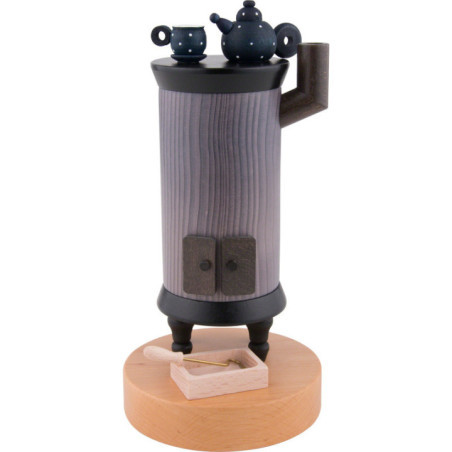 Smoker - Round Iron Stove - 22 cm / 8.7 inch