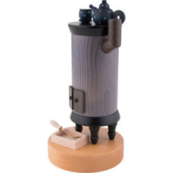 Smoker - Round Iron Stove - 22 cm / 8.7 inch