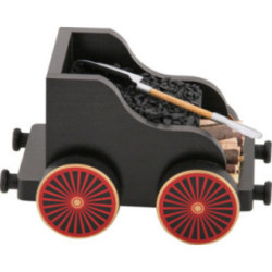 Tender for Railroad - 19x12x13 cm/7.4x4.7x5.1 inch