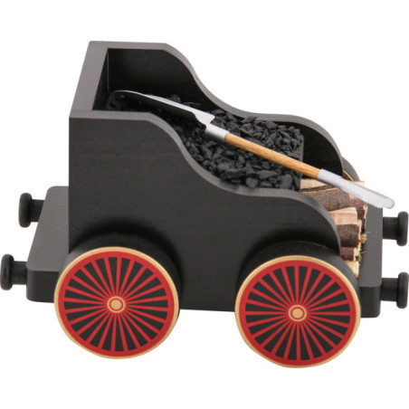 Tender for Railroad - 19x12x13 cm/7.4x4.7x5.1 inch