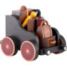 Gepäckwagen für Eisenbahn - 19x13x13 cm